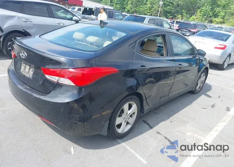 2012 Hyundai Elantra Gls (Ulsan Plant) from USA, damaged, VIN KMHDH4AE6CU301330